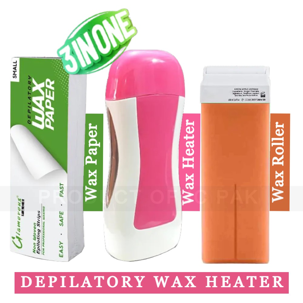 Depilatory Refile Machine with Rica Roller Wax, Depilatory Wax Paper